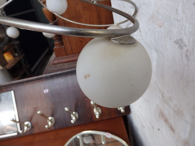 Grote design bollen luster - afbeelding 2 van  2