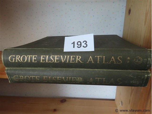 Grote elsevier atlas - afbeelding 1 van  3