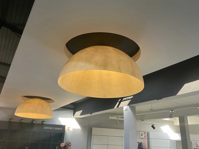 Grote hanglamp (2x) - afbeelding 1 van  3