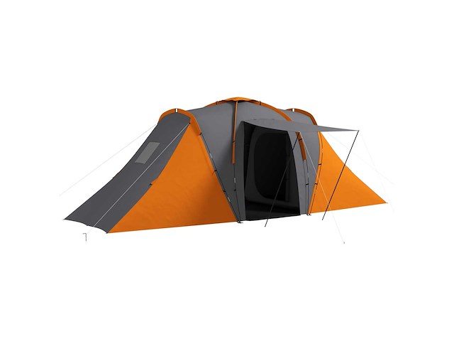 Grote kampeertunneltent met 2 slaapkamers - afbeelding 2 van  5