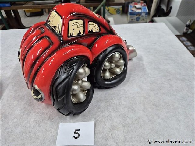 Grote kever spaarpot - afbeelding 1 van  3