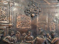 Grote koperen plaat - afbeelding 3 van  3