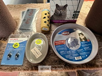 Grote krabpaal met div spullen voor katten - afbeelding 4 van  6
