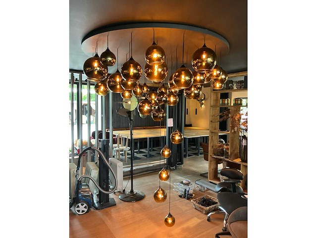 Grote meervoudige hanglamp - afbeelding 2 van  5