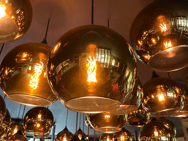 Grote meervoudige hanglamp - afbeelding 3 van  5