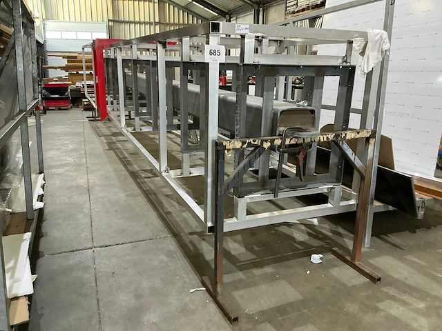 Grote metalen reclamezuil - afbeelding 1 van  4