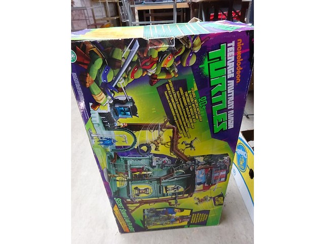 Grote ninja turtles in doos - afbeelding 1 van  2