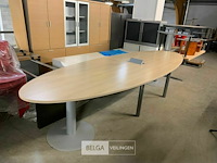 Grote ovalen vergadertafel - afbeelding 3 van  3