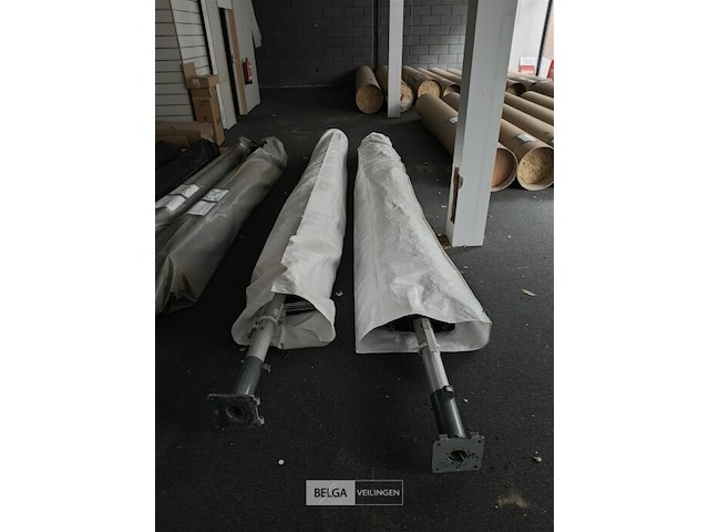 Grote parasol zonder doek - afbeelding 2 van  3