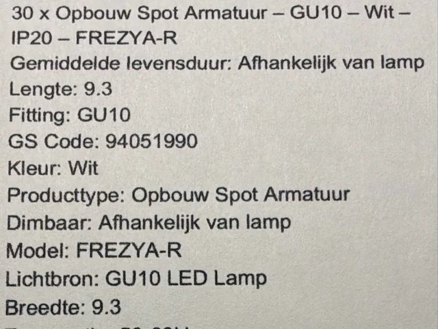 Grote partij aan diverse inbouwspots - afbeelding 17 van  25