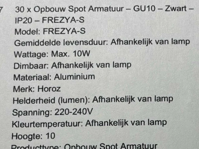 Grote partij aan diverse inbouwspots - afbeelding 19 van  25