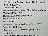 Grote partij aan diverse inbouwspots - afbeelding 19 van  25