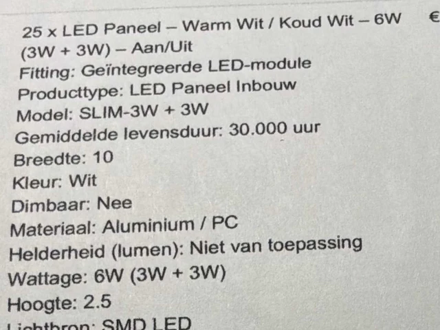 Grote partij aan diverse inbouwspots - afbeelding 17 van  25