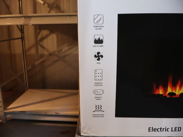 Grote partij beper elektrische sierhaard (x19) - afbeelding 3 van  6