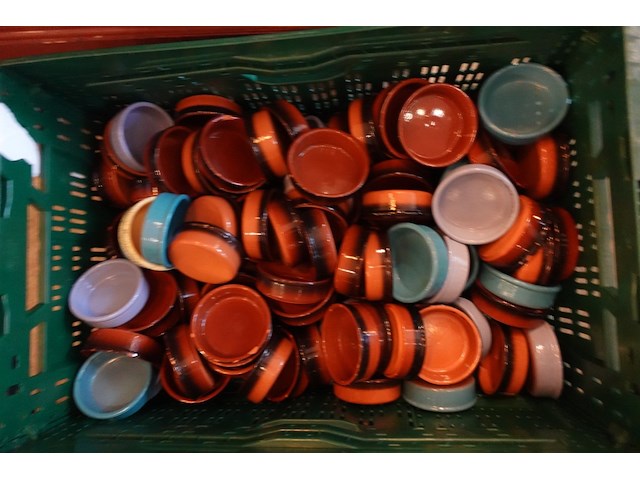 Grote partij borden/porselein - afbeelding 4 van  8