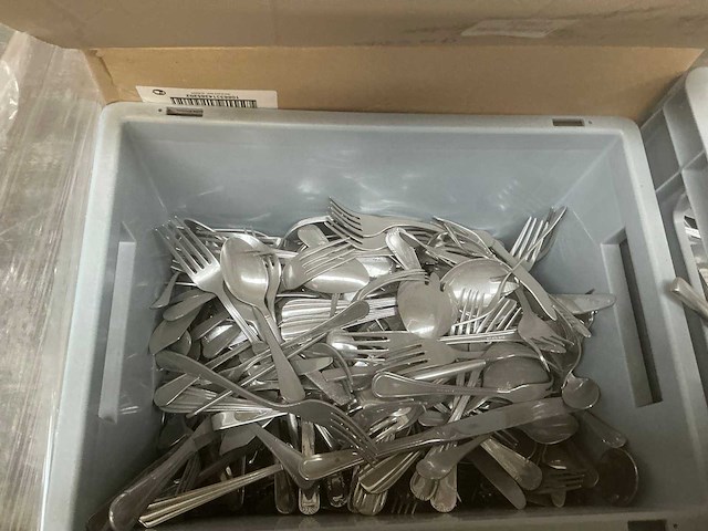 Grote partij divers bestek - afbeelding 6 van  9
