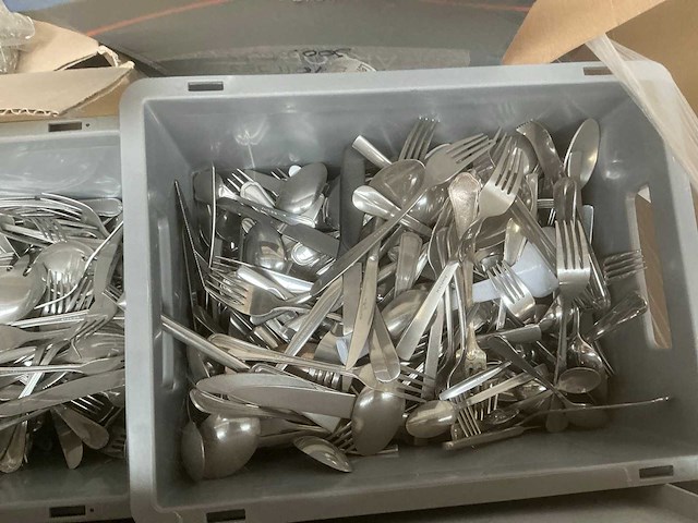 Grote partij divers bestek - afbeelding 7 van  9