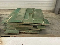 Grote partij divers bouwhout/platen - afbeelding 11 van  16