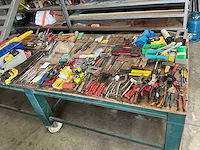 Grote partij divers handgereedschap