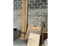 Grote partij divers hout- en plaatmateriaal - afbeelding 7 van  15