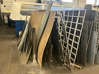 Grote partij divers metalen plaatmateriaal - afbeelding 6 van  9