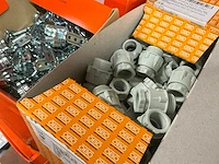 Grote partij diverse bevestigings- en installatiematerialen – obo, erico caddy e.a. - afbeelding 20 van  36