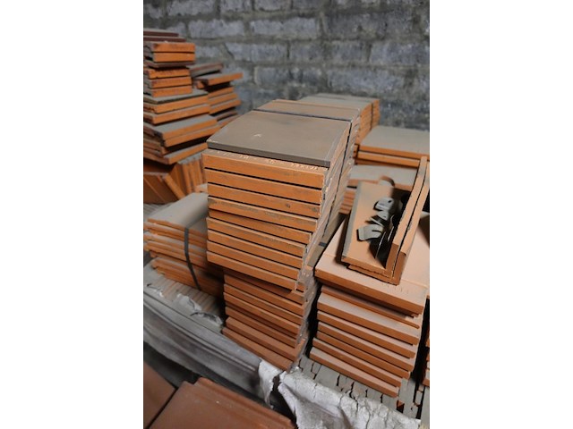 Grote partij diverse dakpannen - afbeelding 6 van  17