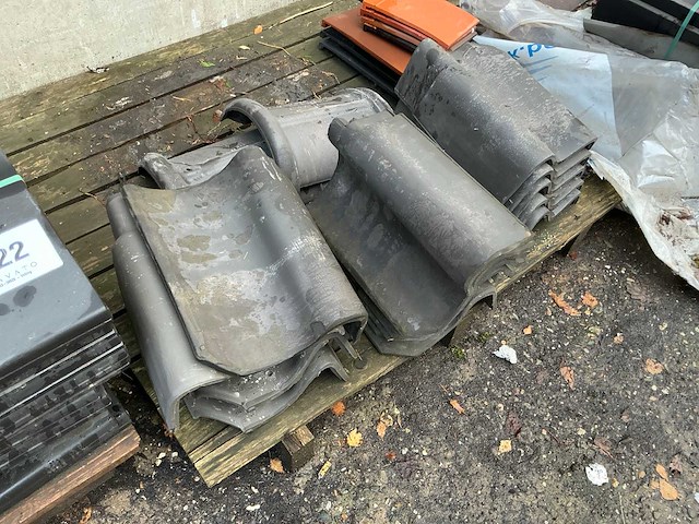 Grote partij diverse dakpannen - afbeelding 18 van  24