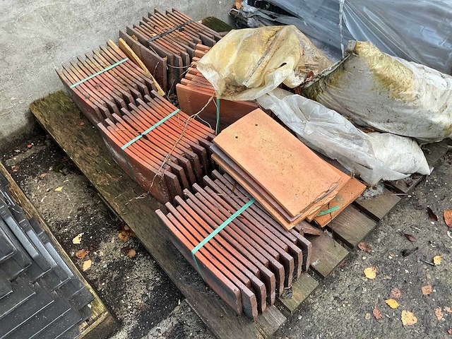 Grote partij diverse dakpannen - afbeelding 23 van  24