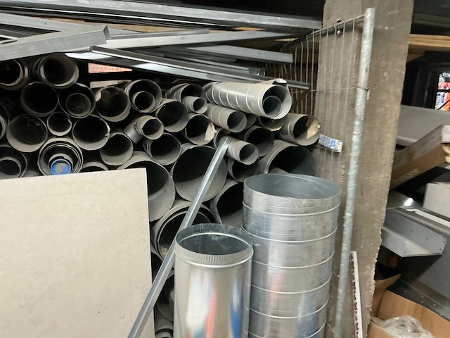 Grote partij diverse galva ventilatiebuizen - afbeelding 3 van  4