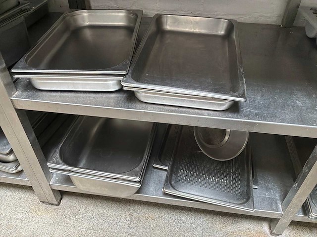 Grote partij diverse gastronormbakken - afbeelding 4 van  6