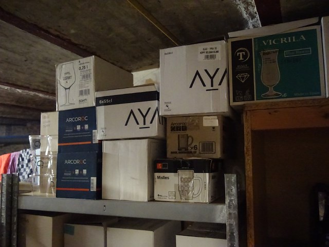 Grote partij diverse glazen - afbeelding 6 van  8