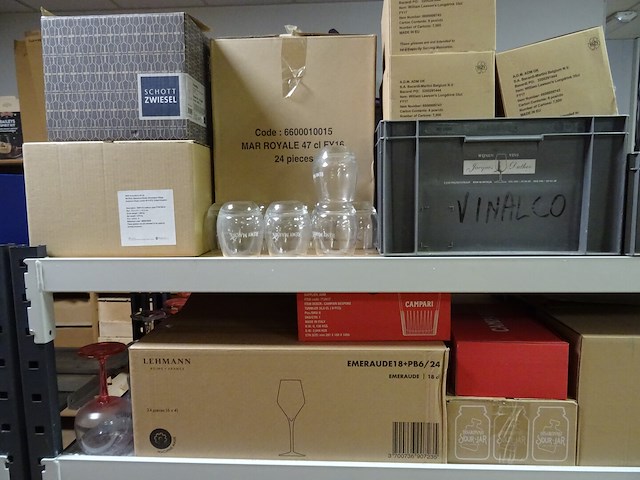 Grote partij diverse glazen - afbeelding 14 van  17