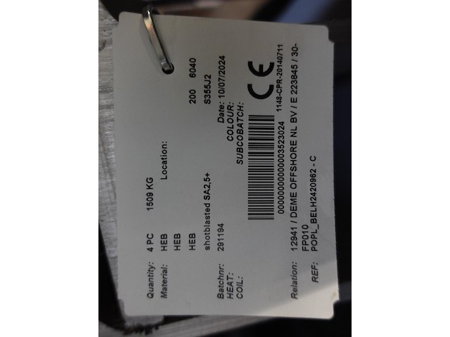 Grote partij diverse h-balken - afbeelding 6 van  10