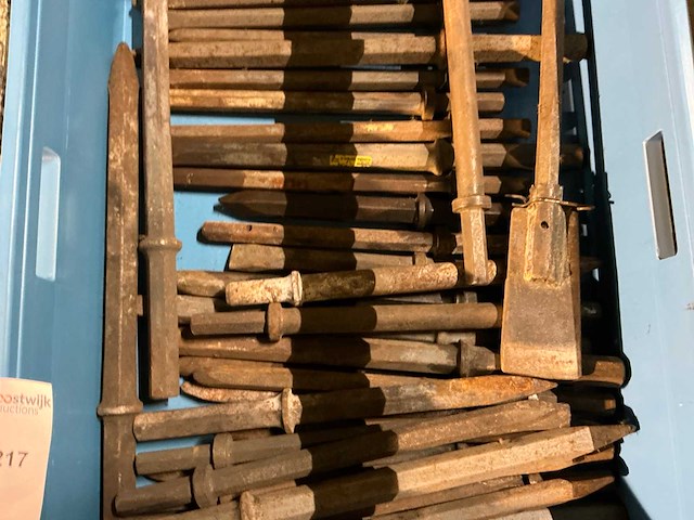 Grote partij diverse hamerbeitels - afbeelding 4 van  5