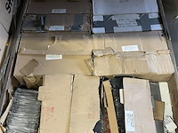 Grote partij diverse lasglazen zonder pallet