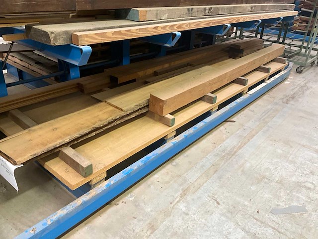 Grote partij diverse massief en plaatmateriaal - afbeelding 5 van  13