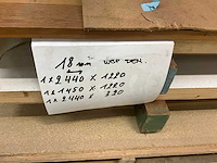 Grote partij diverse massief en plaatmateriaal - afbeelding 10 van  13