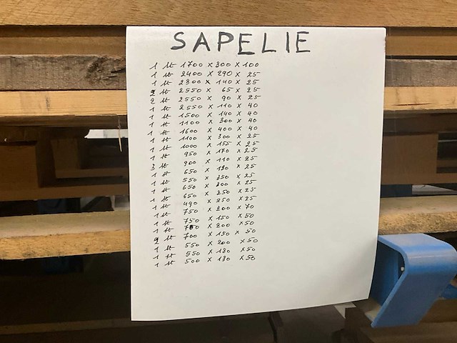 Grote partij diverse massief hout - afbeelding 15 van  15