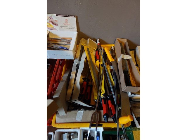 Grote partij diverse messen en toebehoren - afbeelding 8 van  14