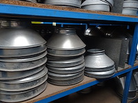 Grote partij diverse metalen koppelstukken - afbeelding 3 van  17