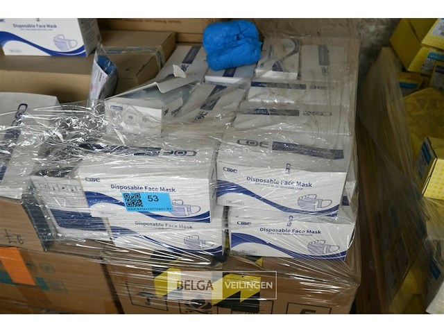 Grote partij diverse mondmaskers - afbeelding 2 van  8