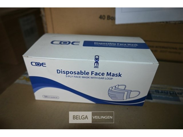 Grote partij diverse mondmaskers - afbeelding 3 van  8