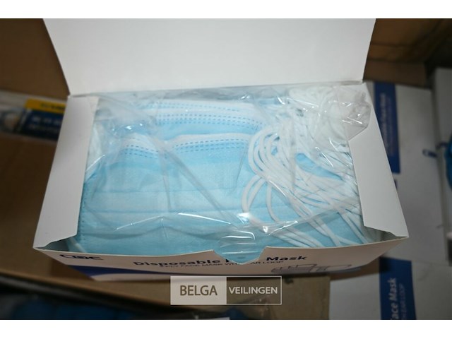 Grote partij diverse mondmaskers - afbeelding 4 van  8