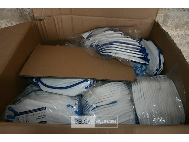 Grote partij diverse mondmaskers - afbeelding 6 van  8