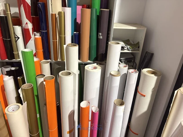 Grote partij diverse plotterfolie - afbeelding 4 van  18