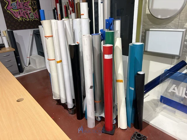 Grote partij diverse plotterfolie - afbeelding 1 van  18