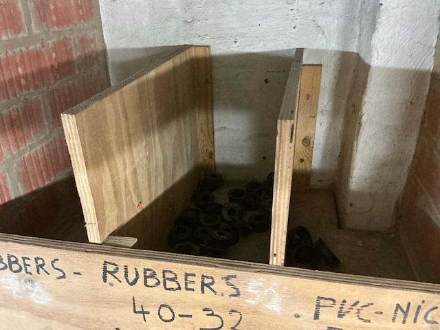 Grote partij diverse pvc koppelstukken - afbeelding 3 van  43