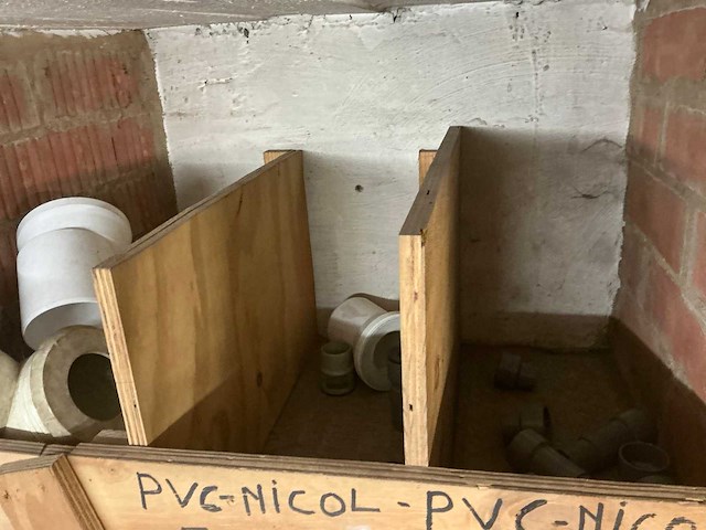 Grote partij diverse pvc koppelstukken - afbeelding 7 van  43