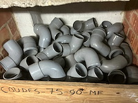 Grote partij diverse pvc koppelstukken - afbeelding 24 van  43